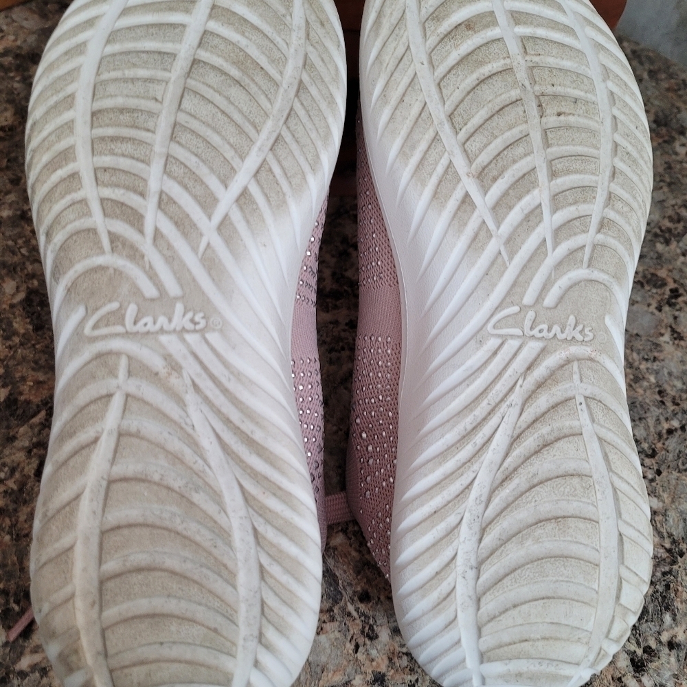 Clarks blush sparkle shoes - Picture 5 of 5